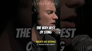 The Very Best of STING #goldenmoments #80smusic #70s80s90smusichits