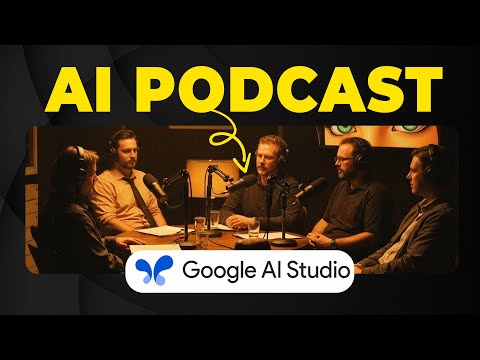 Make Your Own AI Podcast In Minutes with Google AI Studio