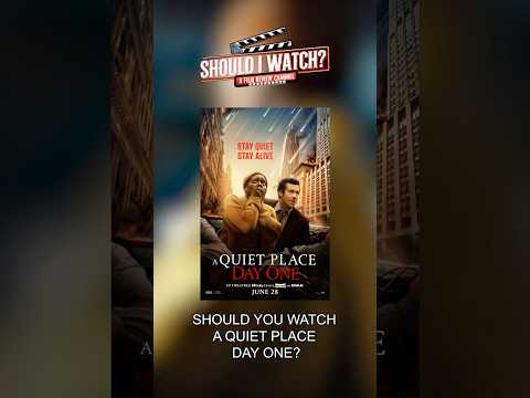 Should You Watch A Quiet Place Day One? #shorts