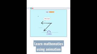 learn mathematics angles with animation using scratch||scratch tutorial basics
