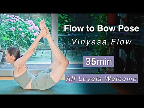 Energizing 35 Min Vinyasa Flow to Open Your Heart