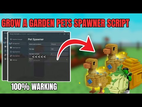 [2025] 🌱 Grow A Garden Script 🌶️ – Infinite Eggs, Pet & Seed Spawner, Dupe, Trade Freeze | NO KEY 🔥