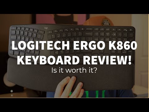 Logitech ERGO K860 Keyboard Review | Worth the price?