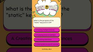 Crack the Code: Test Your C# Skills with Basic Coding Quiz for Interviews! 🚀 #Coding #Animation