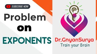 Problem on exponents #Exponenttricks #JEE #Dr.gnyansurya #mathstricks