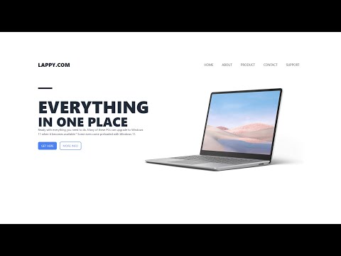 Product Page using HTML and CSS