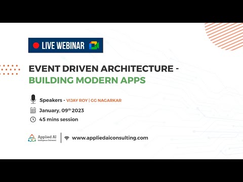 Event driven architecture - Building modern apps