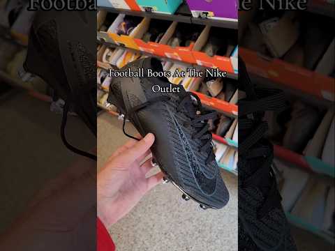 Football Boots At the Nike Outlet #footballboots #soccer #soccercleats #nike #outlet #soccer