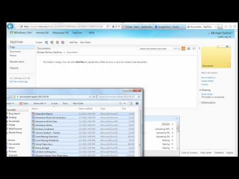 Import your Google Docs and Contacts to SkyDrive