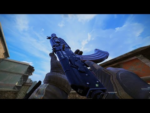 I turned the Ak47 into an SMG