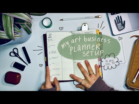 My Traveler’s Notebook ART BUSINESS planner | Why I moved my biz planner into my EDC journal