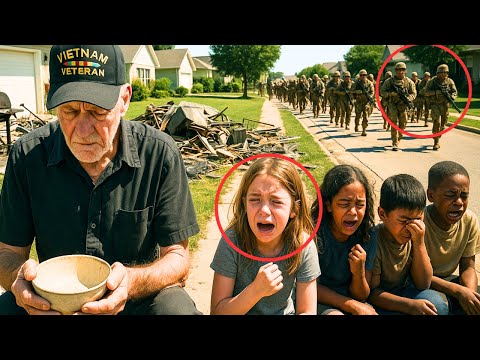 Veteran Feeds Poor Kids—HOA Destroys His Kitchen… Until Hundreds of Marines Flood the Block