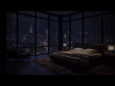 Soothing Rain and Thunder | Sleep Soundly All Night