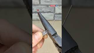 AC Copper Pipe Easy Bend Tool Hack #splitac #airconditioner #aircon #installation #techinsider #tech