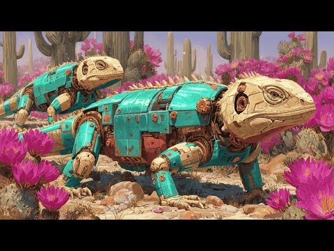 Dune Animals | Surreal AI Art Video