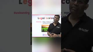 Legal Lexicon By Sumit Sir / Clatprep Education