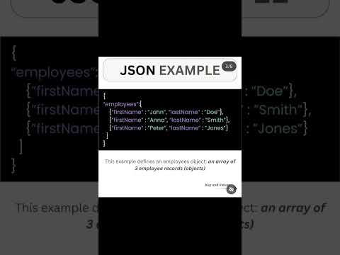 Basics of JSON