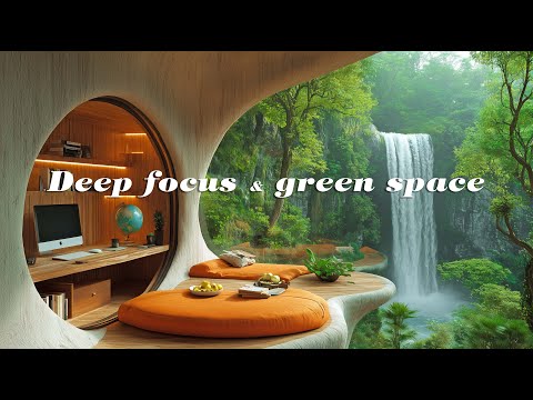 Relaxing Jazz Music in a Secret Place: Green Space for Focused Work & Study, Slow Jazz