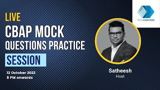 LIVE CBAP MOCK QUESTIONS PRACTICE SESSION