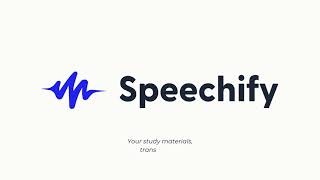 Speechify | Physical Documents into Your Digital Library