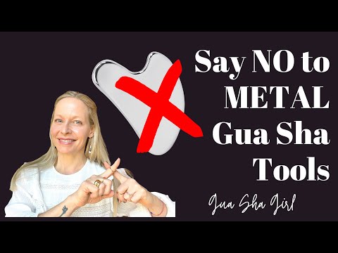 Say NO To Metal Gua Sha Tools