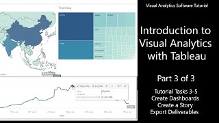 Introduction to Visual Analytics with Tableau (Part 3 of 3) (Dashboards and Stories)