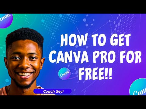HOW TO GET CANVA PRO FOR FREE