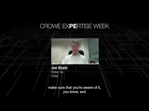 What should companies consider with an asset sale to a buyer? | Crowe Expertise Week