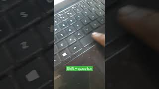 🖱️⌨️Shift + Space bar - Shortcut to select entire row!! 🤩 | Poornima Mohan | #keybord  #shortcuts