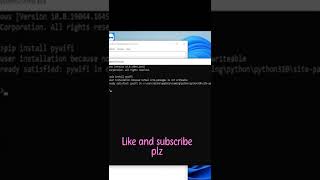 See available wifi networks in Python | Python wifi Search |#codewithharry #goviral #shorts #learnpy