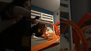 Hot wheels track making