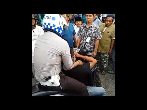 Begal diciduk Polisi dan Nyaris di Amuk Massa di Pasar Bawah Pekanbaru