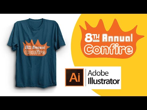 Annual Tshirt design | Adobe Illustrator Tutorial
