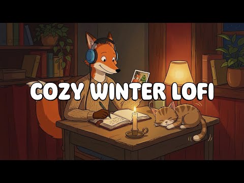 Cozy Winter Evening ❄️ (Warm Lofi Beats to Relax)