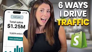How I made 1.25M in Shopify sales in the last 12 months (Top traffic sources)