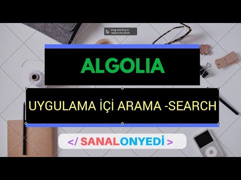 Uygulamanıza Arama Özelliği Ekleme - Algolia Search
