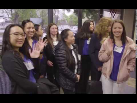 Alpha Omega Epsilon sorority, Society of Women Engineers tour WESTPAK's San Jose test lab - Mar 2019