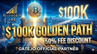 The $100K Bitcoin Move | How to Keep More of Your Gains #Gate.io Bonus Code