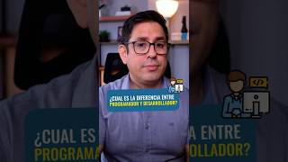 ¿Cuál es la diferencia entre programador y desarrollador?