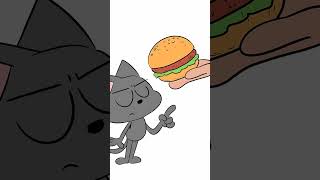 Let's eat - Hamburger (Animation) #shorts #animation