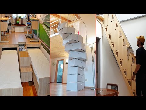 Ingenious Ideas for Saving Space and Hidden Storage - Smart Furniture