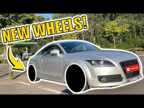FITTING NEW ALLOY WHEELS TO MY AUDI TT! *AGAIN*