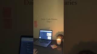 Day 1 of #100daysofcode