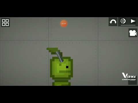 туториал как сделать зелёное яблоко в Милон PlayGround