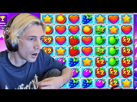 XQC GOT CRAZY WINS ON FRUIT PARTY