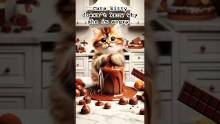 Cute kitty seems very angry #cat #kitten #kitty #youtubeshorts #youtubeviral #ytshortsusa #ytshorts