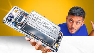 World's Biggest Battery Smartphone! *15,000 mAh*