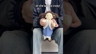 Grandma said this was the style of that era. Guess what classic elements this doll has?#fyp
