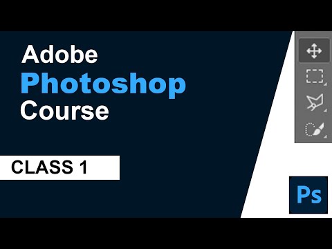 Adobe Photoshop Course | Class 1 in hindi/urdu